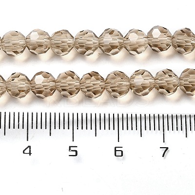 Transparent Glass Beads EGLA-A035-T6mm-D16-1