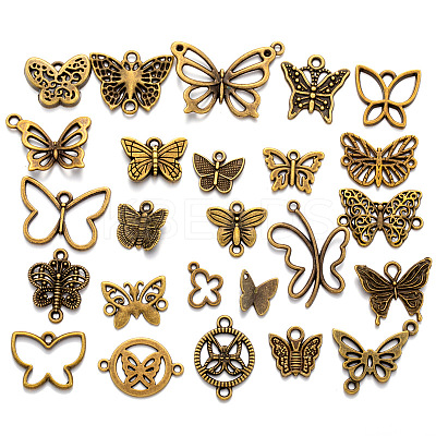 Alloy Pendants & Links Connector Charms Sets PW-WG0DFB9-01-1