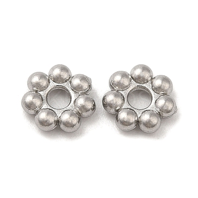 Non-Tarnish 304 Stainless Steel Spacer Beads STAS-H176-04A-P-1