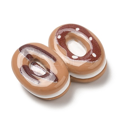 Food Theme Opaque Resin Imitation Food Decoden Cabochons RESI-E044-02D-1