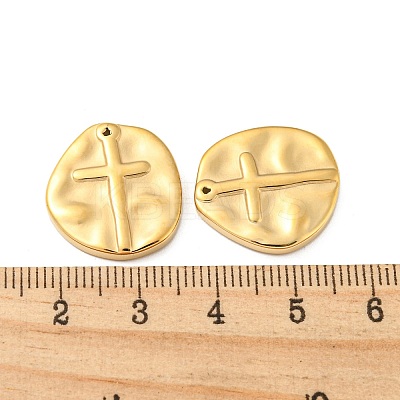 304 Stainless Steel Pendants STAS-L022-193G-1