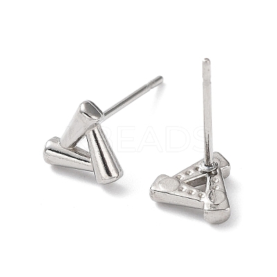 Non-Tarnish 304 Stainless Steel Stud Earrings EJEW-Q788-05P-1