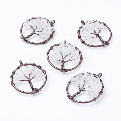 Opalite Pendants G-E419-18R-1