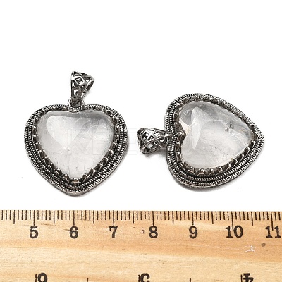 Natural Quartz Crystal Pendants G-A095-01AS-09-1