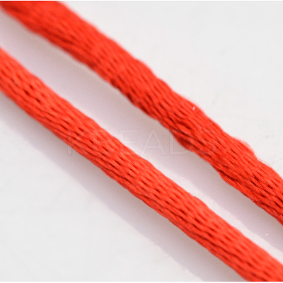 Nylon Satin Rattail Cords NWIR-O001-A-07-1