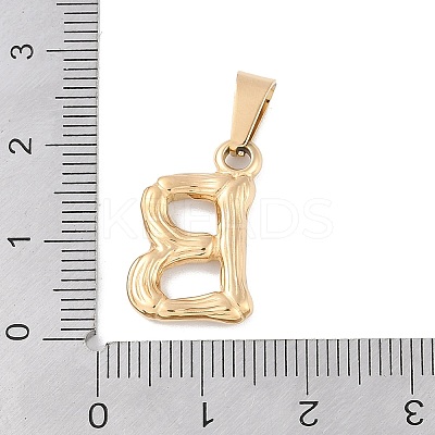 304 Stainless Steel Pendants X-STAS-F235-01G-B-1