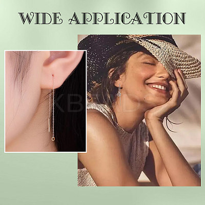 24Pcs 12 Style 304 Stainless Steel Stud Earring Findings STAS-PH0005-23-1