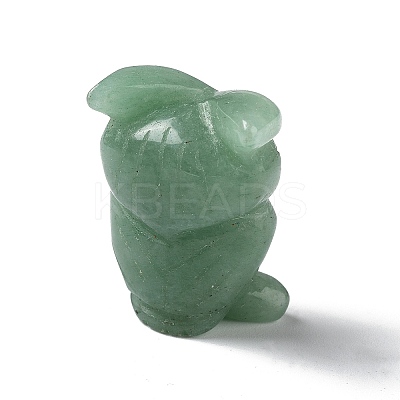 Natural Green Aventurine Healing Figurines DJEW-Z005-01C-1