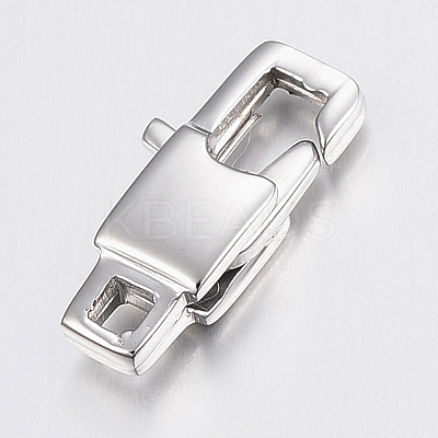 Non-Tarnish 304 Stainless Steel Lobster Claw Clasps A-STAS-K167-03P-1