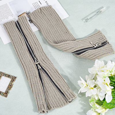 Acrylic Fibers Leg Sleeves AJEW-WH20072-16D-1