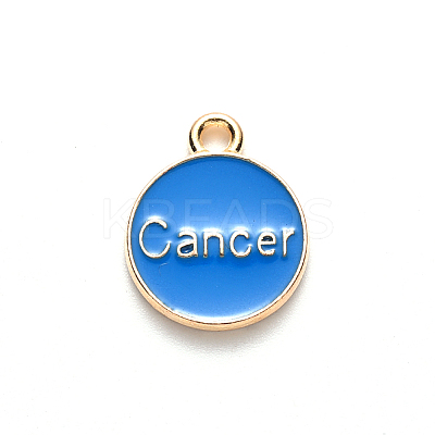 Alloy Enamel Pendants LS-ENAM-S124-01B-02D-1