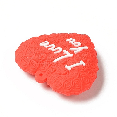 Opaque Resin Pendants RESI-D065-F04-1