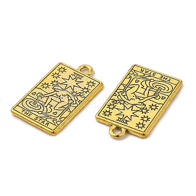 Rack Plating Alloy Pendants PALLOY-N163-180A-AG-1