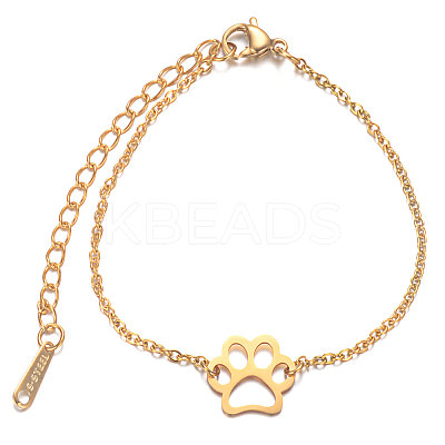 201 Stainless Steel Link Bracelets STAS-T040-JN020-2-1
