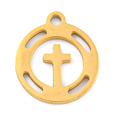 304 Stainless Steel Charms STAS-Z076-01G-01-1