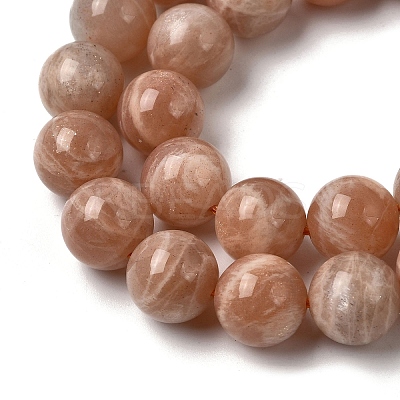 Natural Sunstone Beads Strands GG-CBA56E5-01B-1