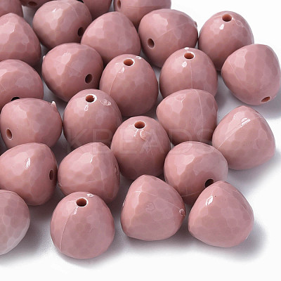 Opaque Acrylic Beads MACR-S373-10A-A14-1