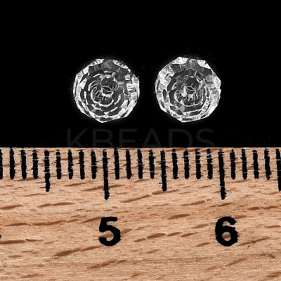 Imitation Austrian Crystal Beads X-SWAR-F068-4x6mm-01-1