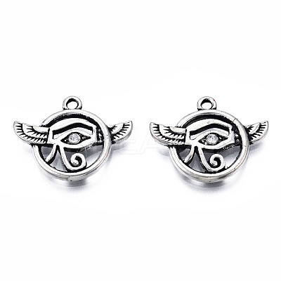 Tibetan Style Alloy Pendants TIBEP-N008-205-1