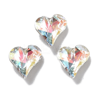 K9 Glass Rhinestone Cabochons GLAA-H034-01A-1