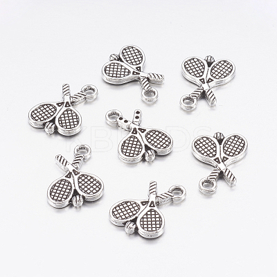 Tibetan Style Zinc Alloy Pendants TIBEP-R334-135AS-RS-1