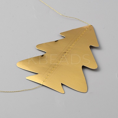 Paper Christmas Tree AJEW-WH0401-84E-1