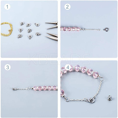 20Pcs 201 Stainless Steel Snap Clasps STAS-GO0001-19P-1