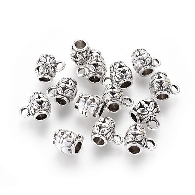 Charm Carrier Tibetan Silver Hangers X-AB647Y-NF-1