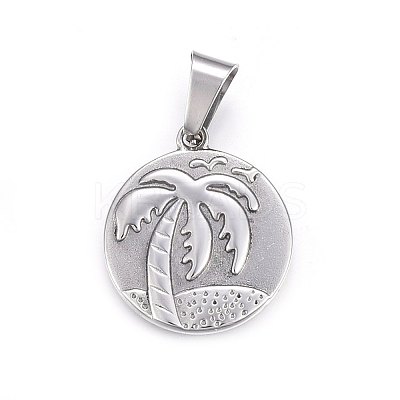 Non-Tarnish 304 Stainless Steel Pendants STAS-P211-22P-1