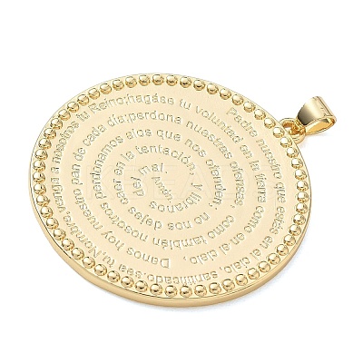Brass Pendants KK-CBA5585-03G-1