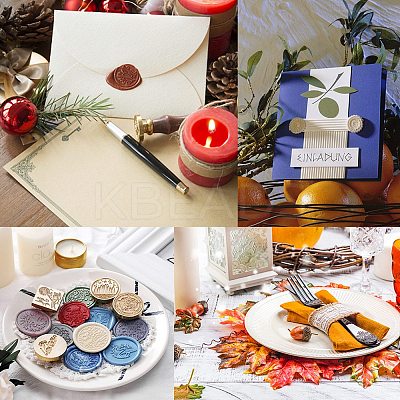 Sealing Wax Particles Kits for Retro Seal Stamp DIY-CP0003-50W-1