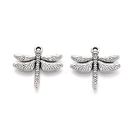 Tibetan Style Alloy Pendants TIBE-N014-32AS-1