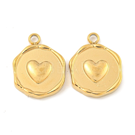 Ion Plating(IP) 304 Stainless Steel Pendants STAS-A099-06G-1