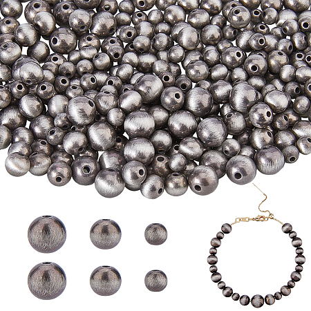 400Pcs 3 Styles CCB Plastic Beads CCB-FH0001-14-1