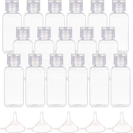 PET Flip Top Cap Squeeze Bottles MRMJ-BC0002-17-1