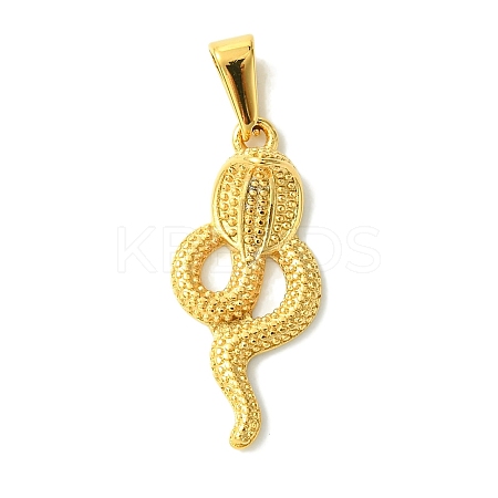 PVD Vacuum Plating 304 Stainless Steel Pendants STAS-L275-01D-G-1