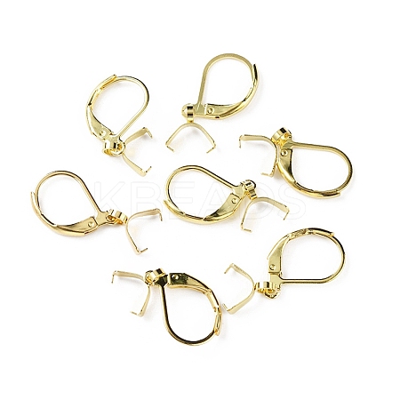 304 Stainless Steel Leverback Earring Findings with Pendant Bails STAS-WH0043-04G-1