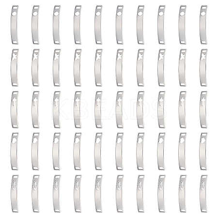 Unicraftale 100Pcs 5 Styles 201 Stainless Steel Connector Charms STAS-UN0044-64-1