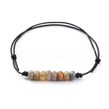 Cord Bracelets BJEW-JB04915-01-1
