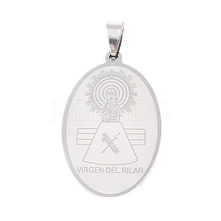 201 Stainless Steel Pendants STAS-T066-82P-01-1