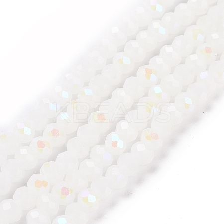 Electroplate Glass Beads Strands EGLA-A044-J6mm-L05-1