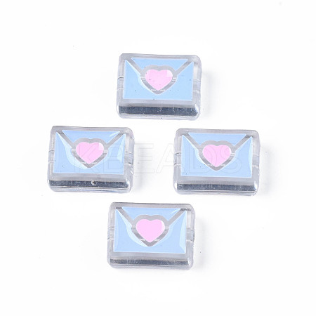 Transparent Acrylic Beads ACRC-S039-11A-1