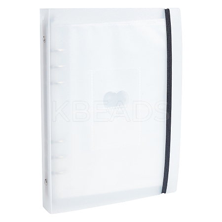 25Pcs A5 PP Loose Leaf Card Ticket Storage Bag AJEW-NB0005-44-1