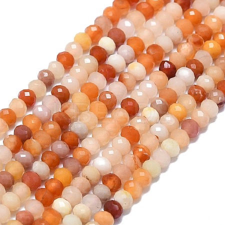 Natural Ocean Agate Beads Strands G-G106-A41-01-1