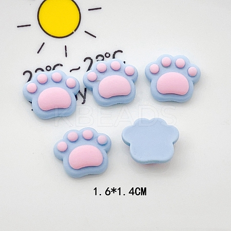 Opaque Resin Decoden Cabochons PW-WG43330-02-1