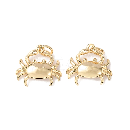 Brass Pendants KK-C143-46G-G01-1