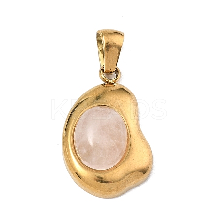 Natural Quartz Crystal Pendants G-C278-01G-08-1