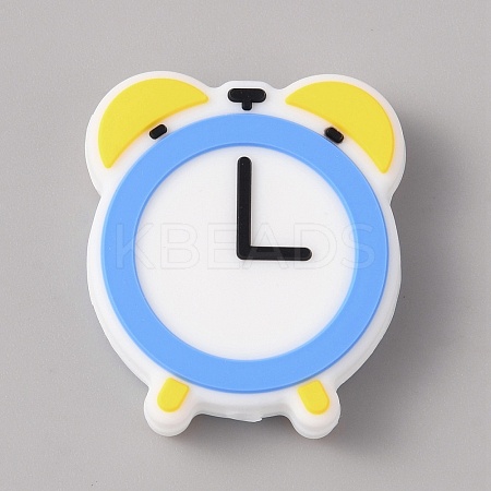 Study Theme Food Grade Eco-Friendly Silicone Focal Beads SIL-SZC0006-06D-1