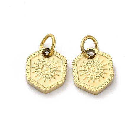 304 Stainless Steel Charms STAS-E550-12G-1
