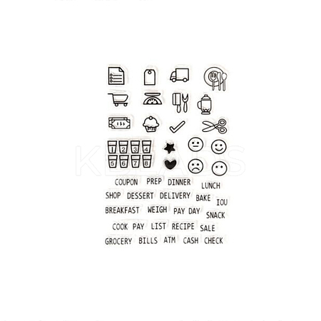 Silicone Stamps DIY-WH0014-Y35-1